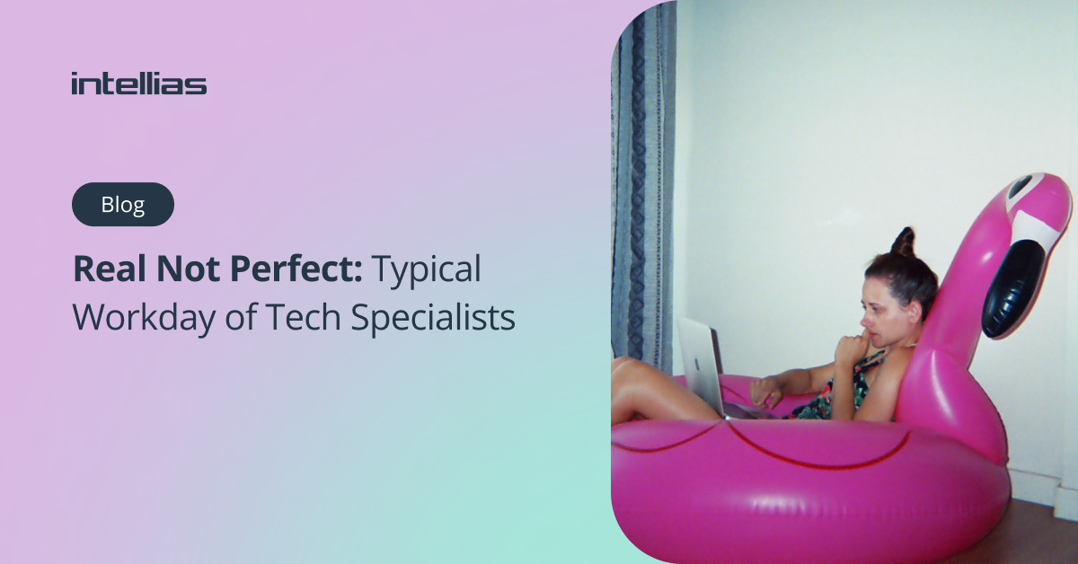 Not Correct Tech Real Not Perfect: Typical Workday of Tech Specialists